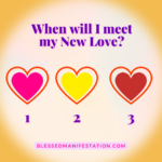 Blog post image with three hearts: the first pink, the second yellow, and the third red