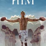 From producer Jordan Peele: HIM (2025 movie) starring Marlon Wayans. Movie poster.